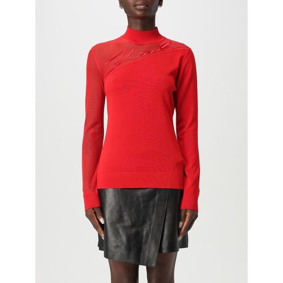 Karl Lagerfeld Sweater Woman Red